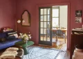 Modern Interior Colour Ideas Using Maroon and Lavender Tones