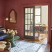 Modern Interior Colour Ideas Using Maroon and Lavender Tones